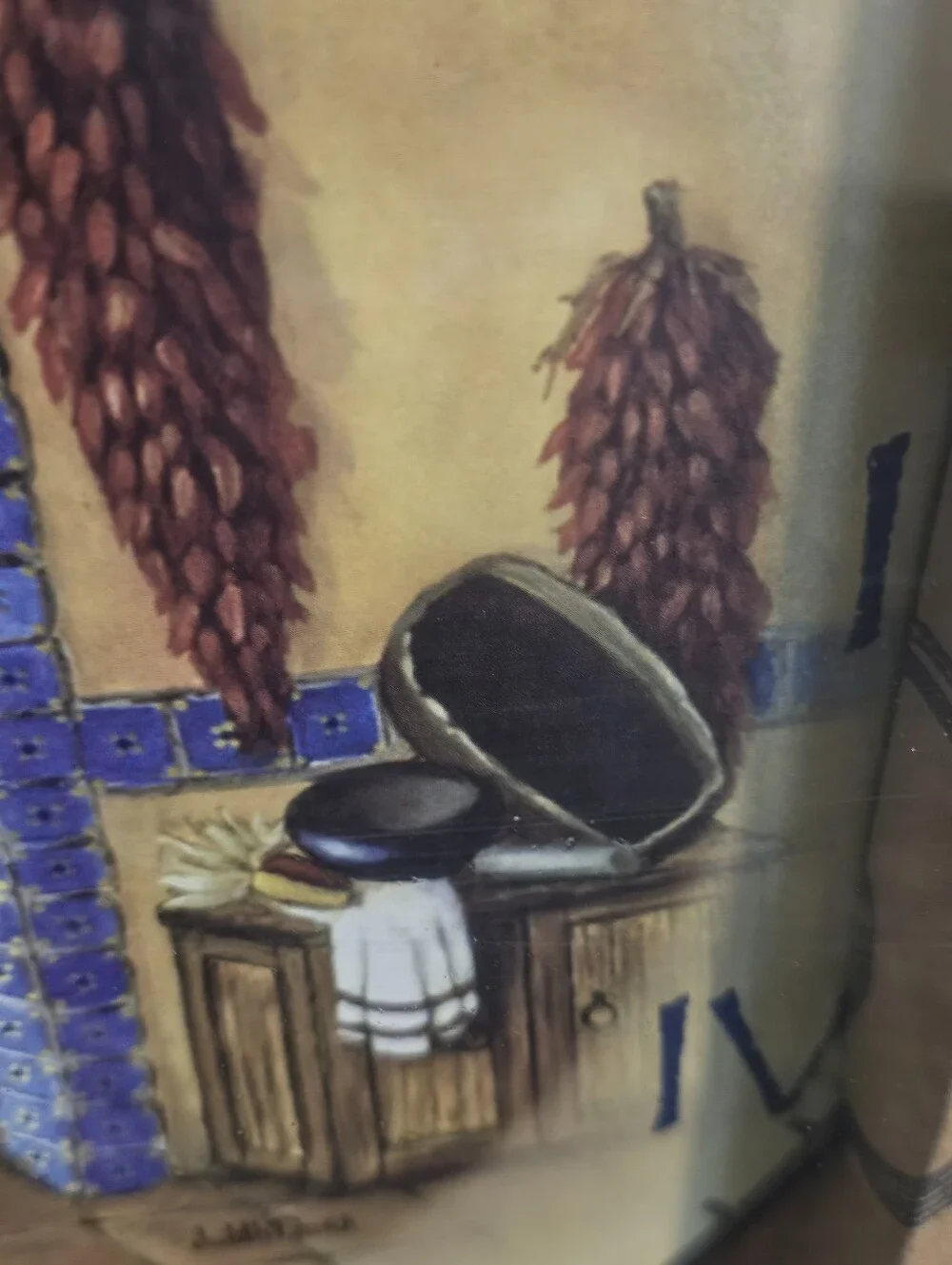 Judith Durr La Cocina Wall Clock 12